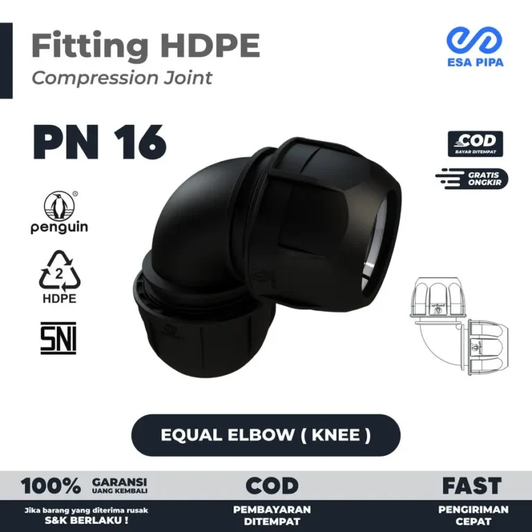 Equal Elbow HDPE Knee Penguin