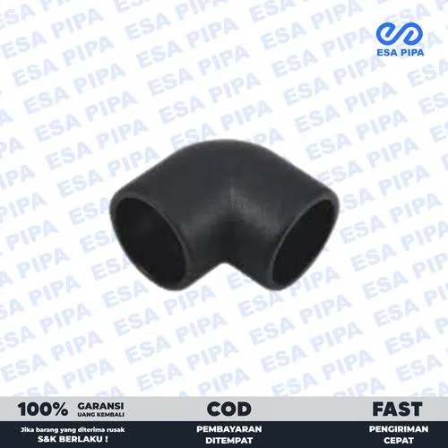 Socket Elbow HDPE Knee 90° bawah Socket Elbow HDPE Knee 90° bawah