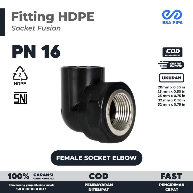Female Socket Elbow HDPE