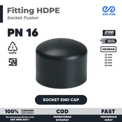 Socket End Cap HDPE Dop